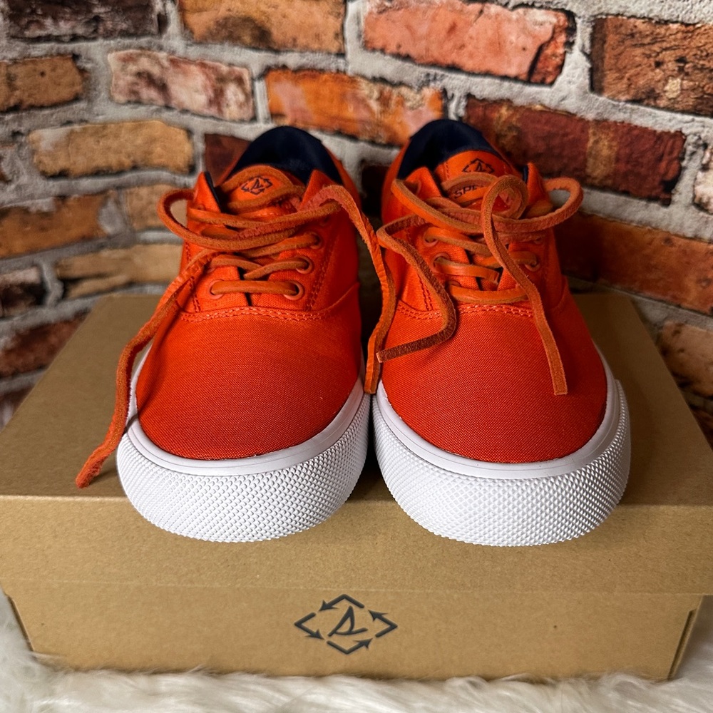 NIB Sperry’s Men's Striper Ii CVO Seacycled Sneaker Sz 6.5